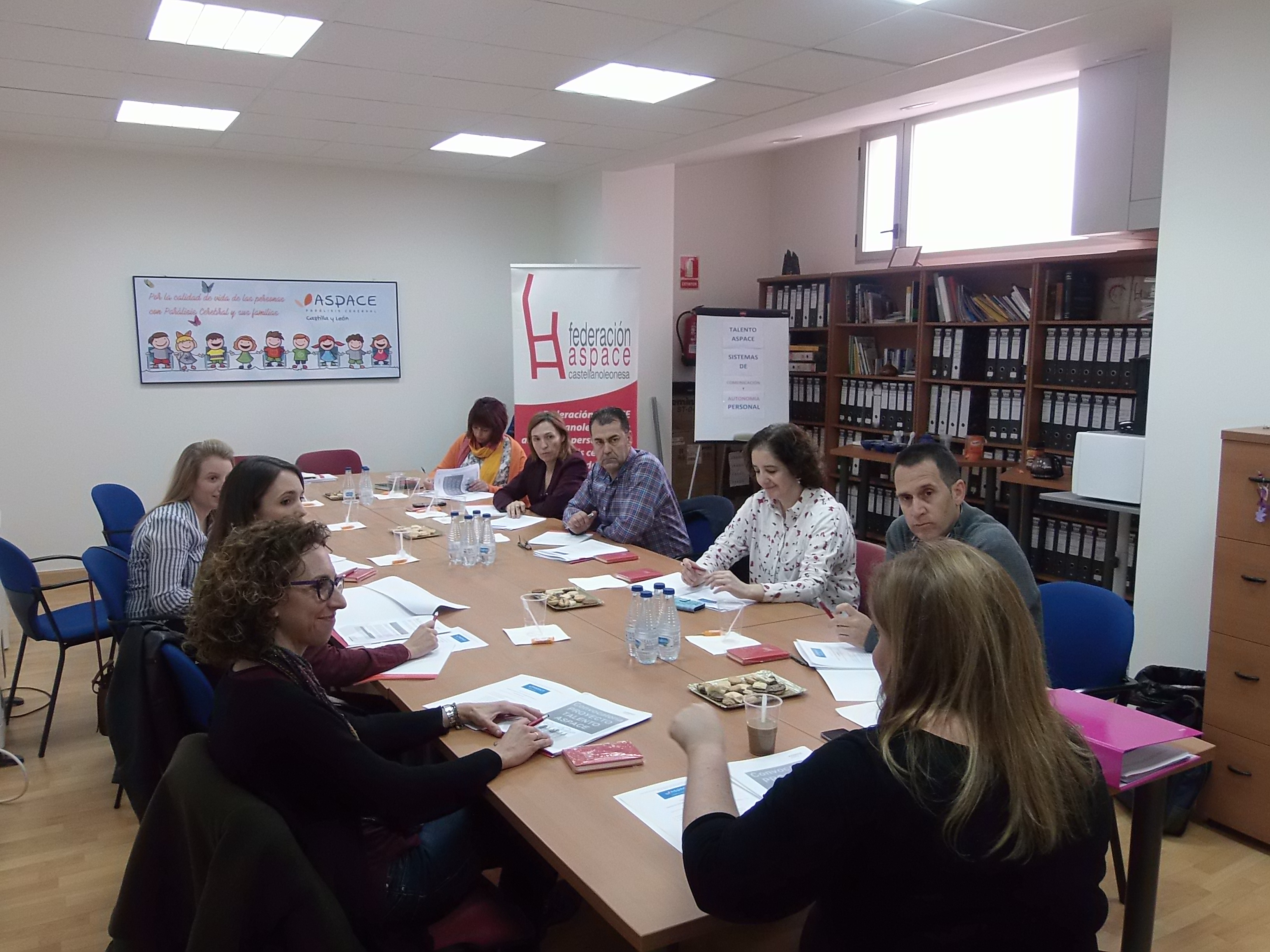 Primera reunión de expertos en materia de Comunicación y Autonomía Personal den Parálisis Cerebral en Castilla y León