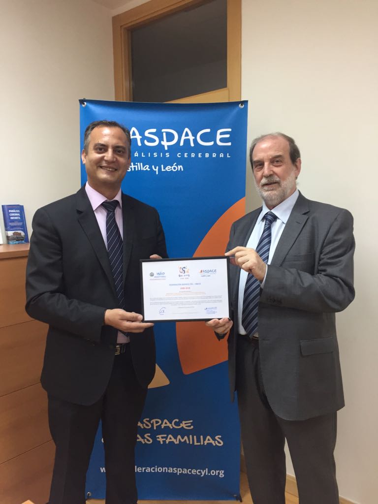 Aspace Castilla y León y el INICO firman un convenio de colaboración