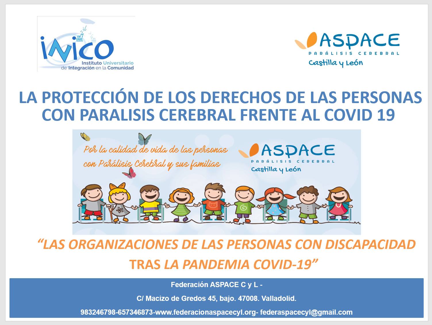 Aspace Castilla y León participa en el Máster en Integración de Personas con Discapacidad de la Universidad de Salamanca