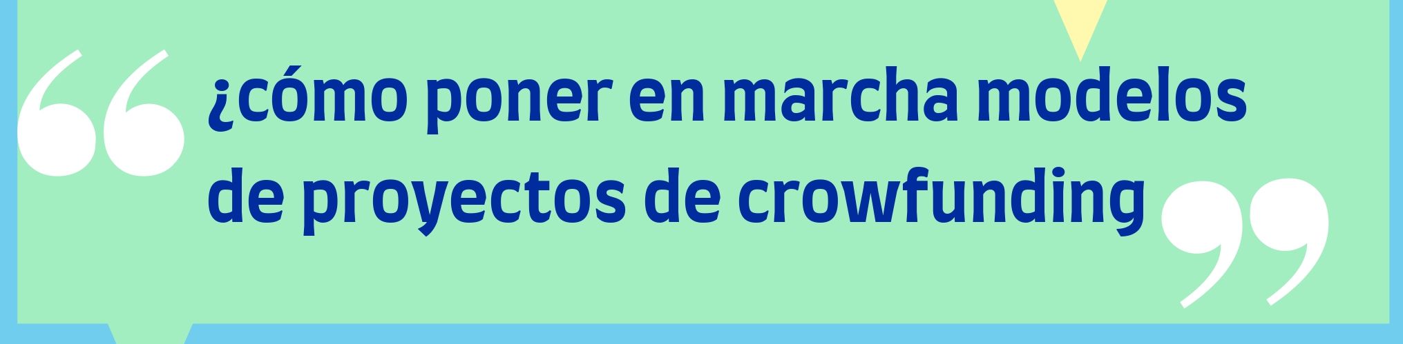 ASPACE se suma al crowdfunding